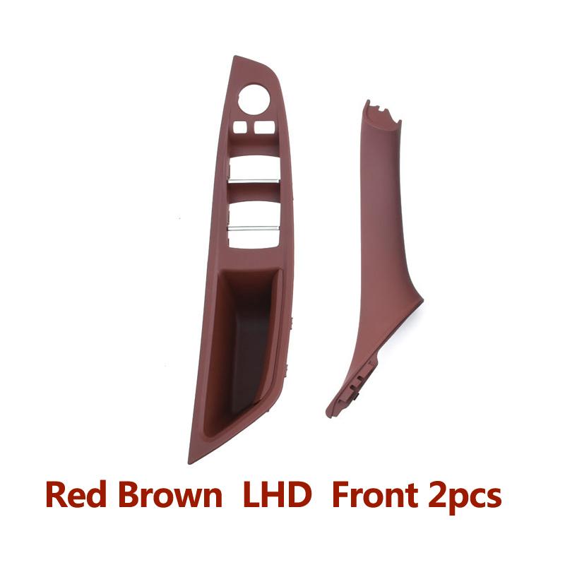 Qualidade Interior Painel de Apoio de Braço da Porta Dianteira Acabamento Puxador Conjunto Substituição Para BMW Série 5 F10 F11 F18 520i 523i 525i 528i 535i