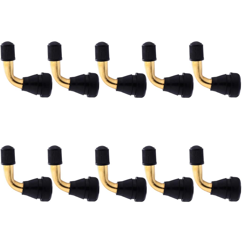 PVR60 Tire Air Valve, L-Shaped, 10 Pieces, PVR50, PVR60, PVR70, Tubewheel Valve, Repair, Tire Parts, Valve Replacement, Motorcycle Accessories