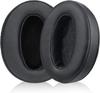 Suitable for HD4.50BTNC Bluetooth Headset Sponge Cover Hd450 Earmuffs  1 Pair of Black Protein Leather Earmuffs