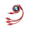 Car Interior 3 In 1 Fast Charger USB Data Cable Accessory For BMW E46 E60 E64 F10 F20 F30 F06 F12 F13 E90 E92 E93 F80 F82 F87 M1