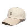 BUTDEEP Non-Logo Curve Cap - Cream/Beige