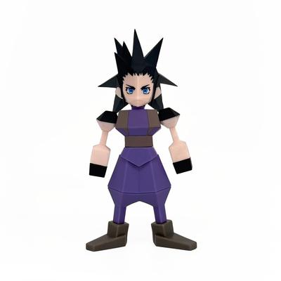 FINAL FANTASY VII Polygon Soft Vinyl Zack Fair