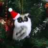 Distinctive Owl Tree Pendants White Christmas Owl Hanging Decorations Lovely Festival Hangings Home Accent