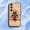Cult of the L-Lamb Phone Case For Samsung S 25,24,23,22,30,21,10,9,Ultra,Plus,Lite,FE,4,5G Black Soft Case