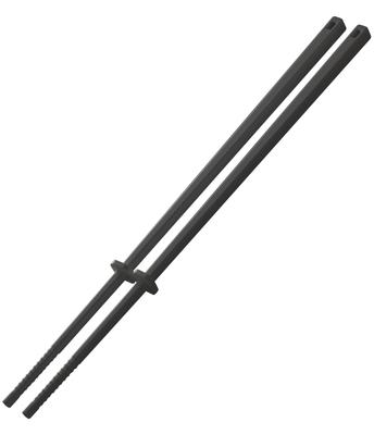 Yamazaki Tower Silicone Cooking X X with Chopstick 4275 Chopsticks, Black, Approx. W0.8 D0.8 H30cm, Keeper, Heat-Resistant,