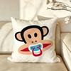 Brand ppaulFFrank Cushion Cover Pillow Case Antidustmite Pillowcase Silky Short Plush Sofa Cushion Cover Hot