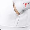 Jordan Air Logo Fleece Pullover Hoodie Men Tops White BQ5655-100