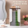 Instant Noodles Storage Container Foldable Large Capacity Plastic Box for Kitchen Shelf and Pantry Food Organizer