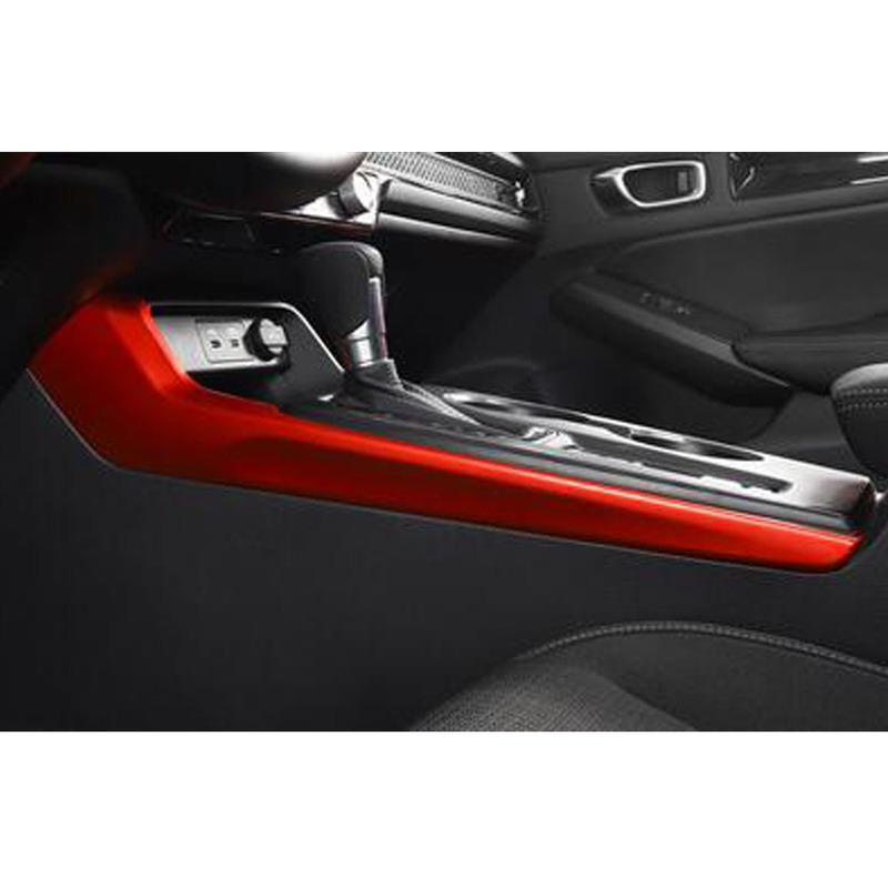 Center Console Gear Shift Box Strip Trim Car Accessories Armrest Decoration Molding 2PCS For Honda Civic 11th Gen   2024