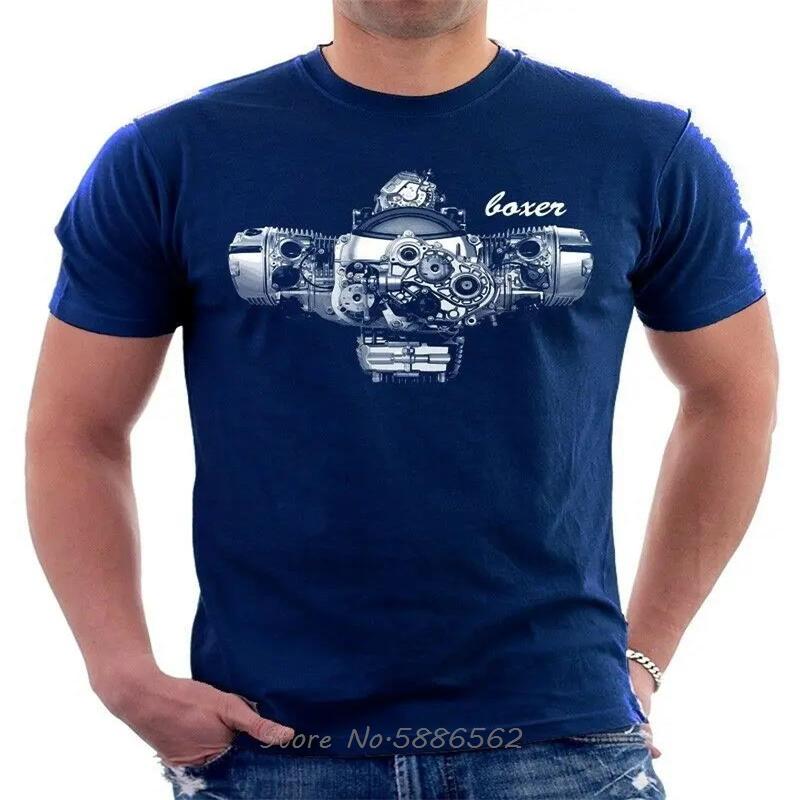 Boxer Engine R1200  Adventure R1200RT R1200R T-Shirt Cotton O-Neck Summer Oversized Unisex Tshirt Men's Clothing