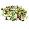 100pcs/Lots Roses Ribbon Flowers Crafts Wedding Party Decor Sewing Embellishments –Multicolor