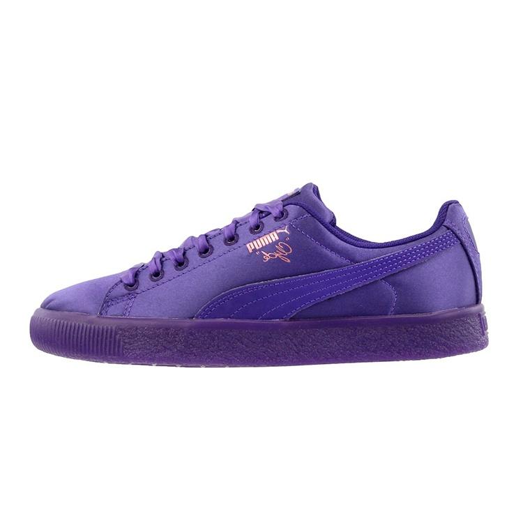 (GS) PUMA Clyde Satin Violet Indigo Kids 367469-01 EU 38.5