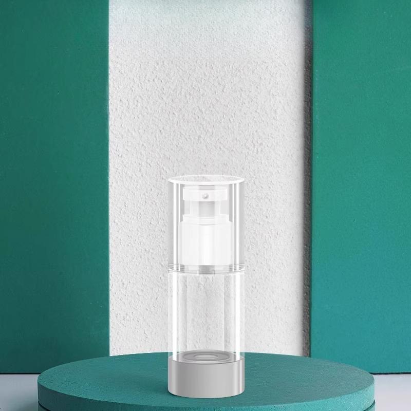 Vacuum-packed Portable Press-type Travel Spray BottleTravel Toner Cosmetic Foundation Sample Empty Bottle