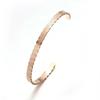 Stainless Steel Ayatul Kursi Cuff Bracelet Islamic Muslim Arabic Scripture Open Bracelet for Women Eid Jewelry Gifts