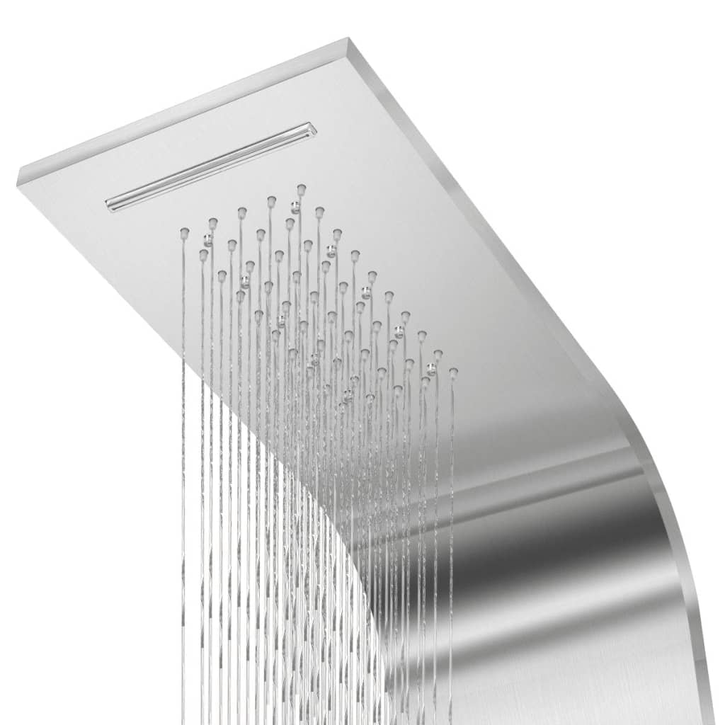 Stainless Steel Curved Shower Panel