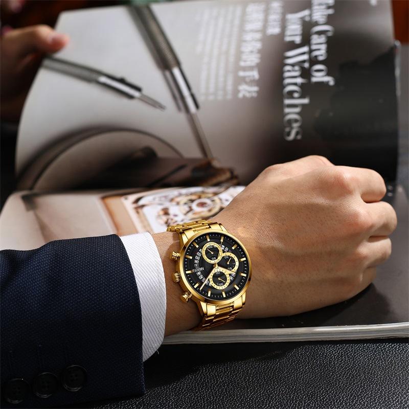 Personality Men'S Watch Men'S Watch Support Authorization Calendar Display Quartz Watch