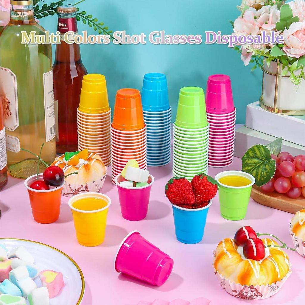 Shot Cups For Wedding Vodka Cups Set Of 200 2oz Vodka Container For Bar Wedding Birthday Parties Events Gathering Celebrations