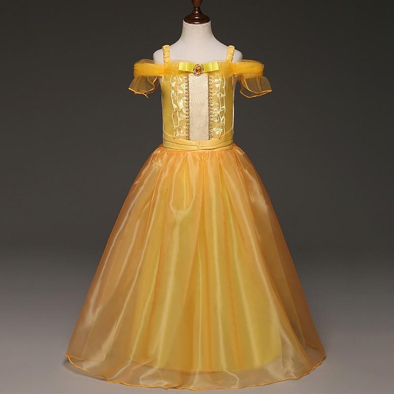 Vestido Elegante de Princesa para Meninas Perfeito para Cosplay e Festas de Halloween