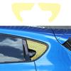 2x PVC Window Decoration Decorative Car Front and Rear Triangle Window Glass Stickers Suitable for SEAT Leon MK2 2008-2012