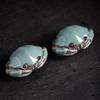 Creative Ceramic Tea Ornament Handmade Little Crab Tea Play Small Crab Statue  Tea Table
