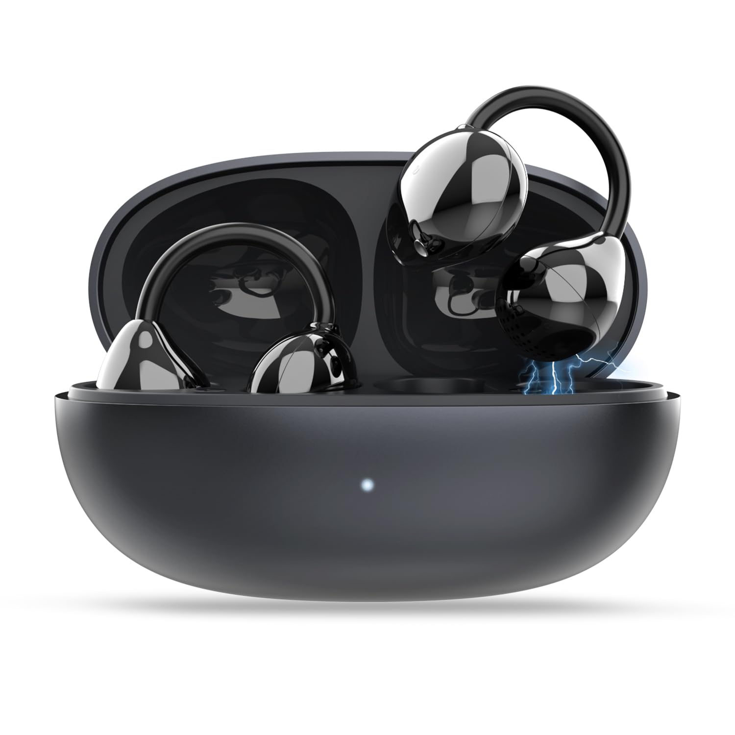 

MUZEN Trickle Беспроводные Bluetooth Наушники с Шумоподавлением, 38 часов работы, Быстрая Зарядка, Гибкие Вкладыши, 5.4, Hi-Fi Звук, Время Воспроизведения, Зарядка, C-Bridge, (черный) чёрный