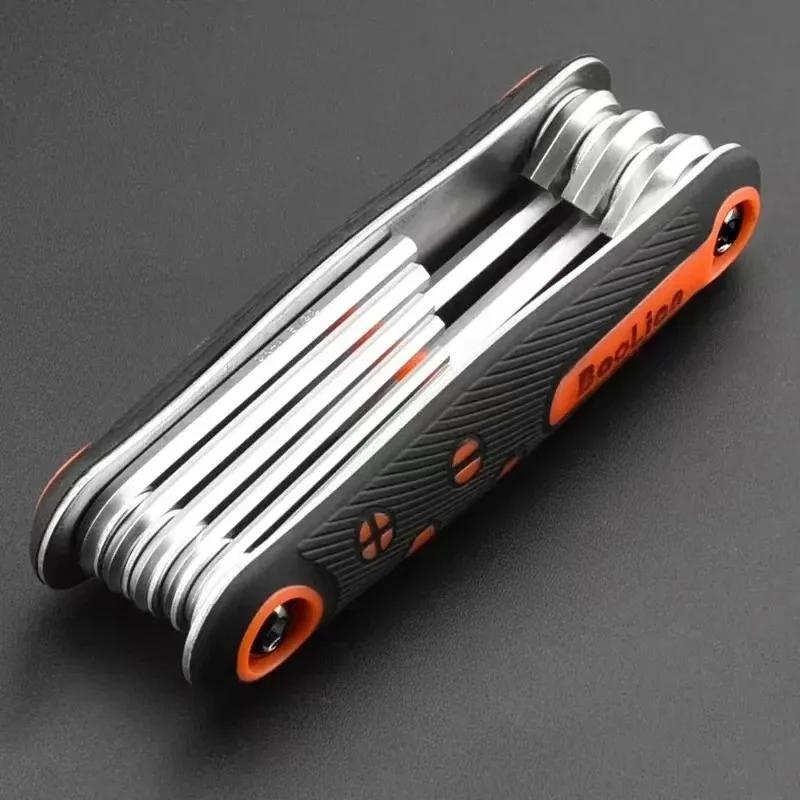 Inbusschlüssel Schraubenschlüssel Klappbarer Torx Schraubendreher, Spezieller Arbeits-Schraubenschlüssel-Satz, Universelle Hardware-Handwerkzeuge, Fester Sechskantschlüssel