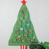 24 Pocket Christmas Tree Storage Organiser Cotton Linen Fabric Holiday Decoration Hanging Bag For Home School Event