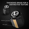 4 Stück 3D Metall Rad Reifen Ventilkappen staubdichte Abdeckung für Lexus ES GS GX IS LS LX 460 RC 300h RX270 350 450h RC Auto Zubehör