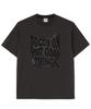 Nasttingijeubeleoldaenmi Geometry Lettering Tee_Charcoal