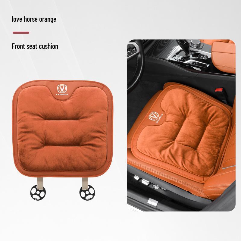 Compatible with Changan Cs55/cs75plus/t/k Winter Flannel Thickened Seat Cushion
