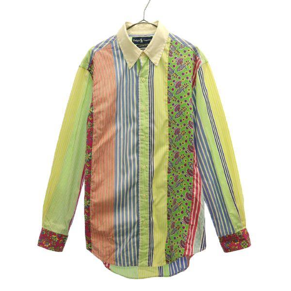 

RALPH LAUREN Overall handle Long sleeve Button down shirt M Men s Used