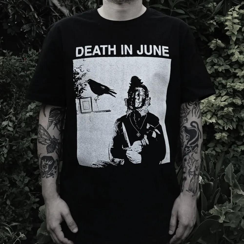 Unisex Short Sleeve Crew Neck Cotton T Shirt death in june S