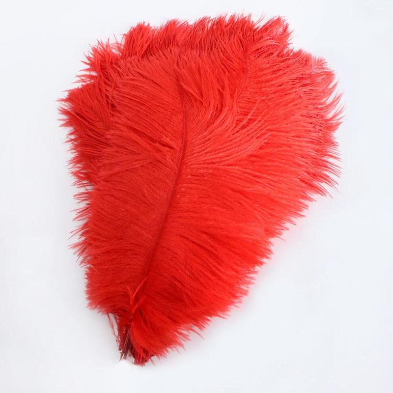 Ostrich Hair 30-35Cm Colorful Feathers Wedding Decoration Flower Arrangement Stage Clothing Wedding Guide