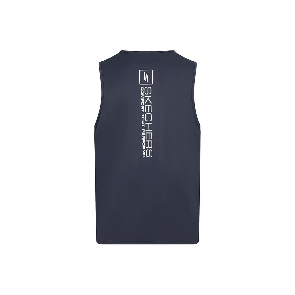 Skechers Mens Sleeveless Ice Silk Textured Round Neck Sports Vest Men tops P225M288-026R