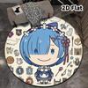 Re Zero Round Area Rug Carpet Rug For Living Room Bedroom Sofa Playroom Decor Nonslip Floor Mat