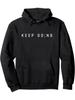 Going Semicolon Motivational Keep Go; Ng Tal Health Heavy 250G Heavyweight Pullover with Pocket Adjustable Drawstring for Unisex W