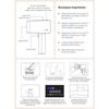 Pulsed Light Epilator with Freezing Function 500,000 Flashes IPL Laser Hair Removal Hair Removal Care for Underarms Body