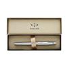 Parker IM Premium Cromo Brillante Cincel CT Pluma Fuente Punta Fina S11420182 Bolígrafo Importado, (F), (Producto genuino)