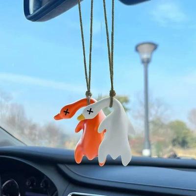 Trendy Duck Charm Necklace Sun Reactive Fashion Pendant Instagram Worthy Accessory