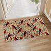 Shark Breaking Wall Door Mat Non Slip Soft Absorbent Indoor Rug Ocean Animal Floor Mat for Entryway Bathroom 17x29.5 Inch