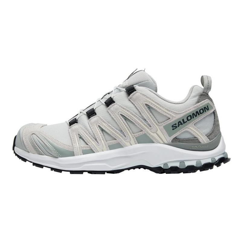 SALOMON XA PRO 3D Running Shoes Unisex Low top Dawn Blue/Iron Gray/White Sneakers 477919