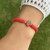 Summer Surfer Heishi Bracelet Set for Women Stackable Gold  Ploymer Bead Stretch  Beach Layering Bracelets Jewelry