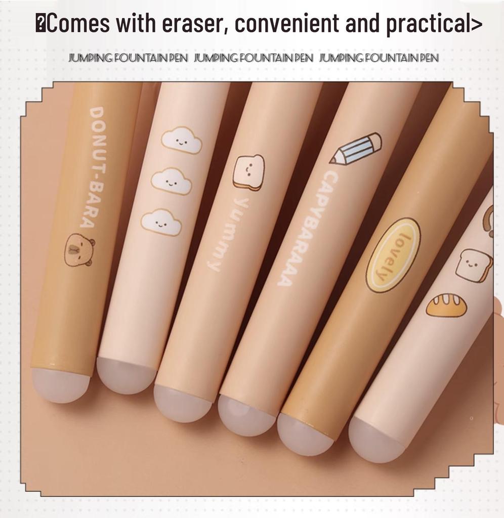 Löschbarer thermosensitiver Füllfederhalter für Kalligraphie in der dritten Klasse - Nachfüllbar, kinderfreundlich und perfekt für Anfänger.