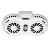 Cell Phone Cooler Semiconductor Cooling Silent Phone   with Dual Fan Fast Cooling for Gaming Livestreaming