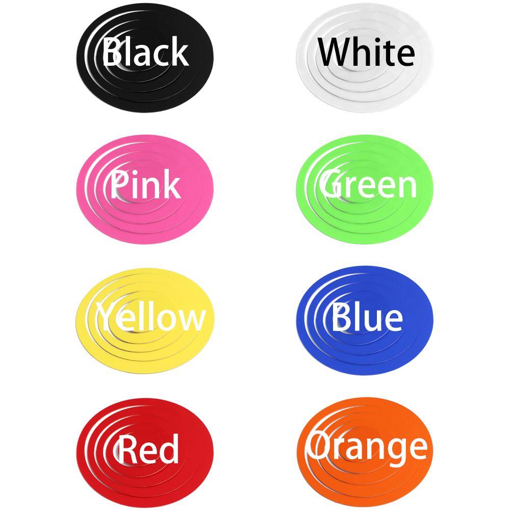 5PCS/Set DIY Home Decor Wall Art Wall Stickers Round Decals 3D Circles Mural