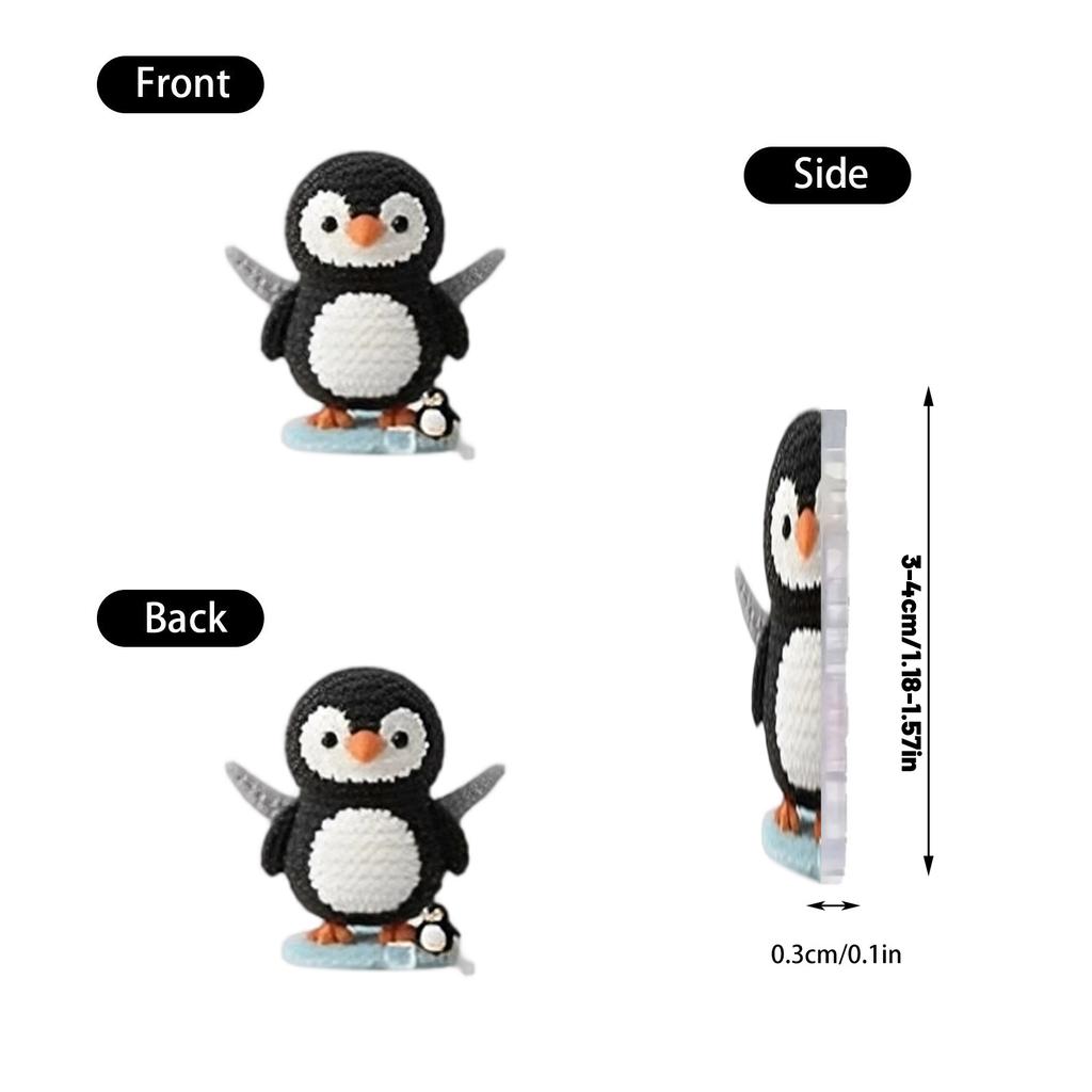 Emotional Bird Mystery Box 2D Flat Acrylic Ornament Christmas Tree Ornament Suitable For Christmas Decoration