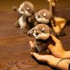 Cute Design Otter Backpack Pendant Soft Material Otter Plush Toy  Kid Birthday Gift