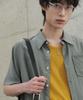 SENTAIR Wave Seersucker Cooling Short Sleeve Shirt_Green