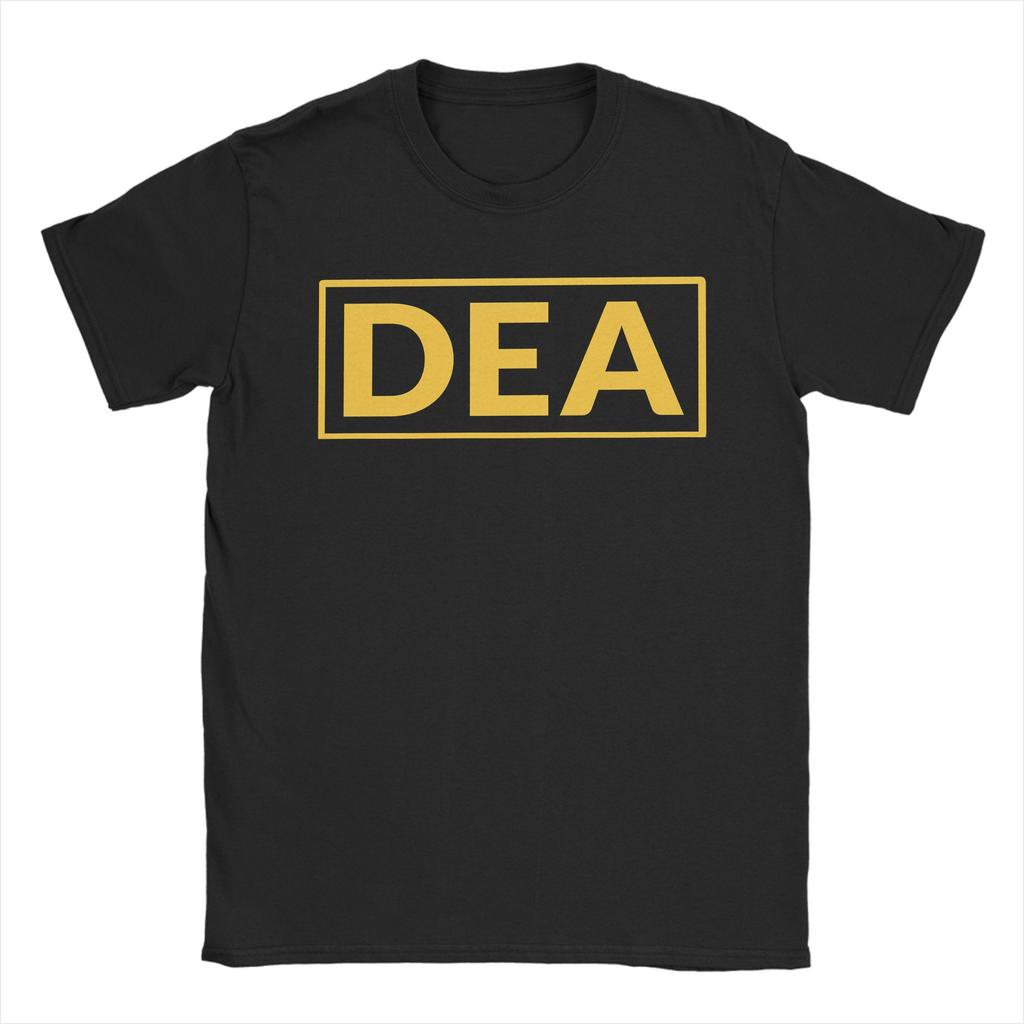 Usa Logo Dea Federals Interdiction Agency Unisex Unisex T Shirts Vintage Tees Short Sleeve O Neck Tshirt Cotton Plus Size Tops