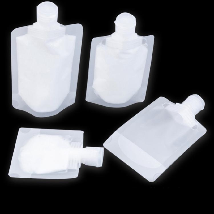 Transparent Spout Pouches 30ml 50ml 100ml Convenient and Practical Storage Bag
